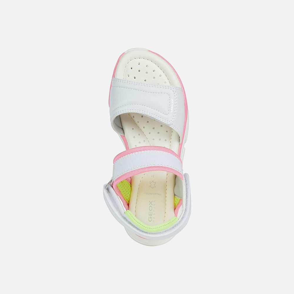 Sandalias Geox Menina Branco - Lunare - EIUDB9318